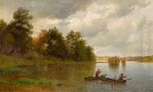 Idyllische Seenlandschaft