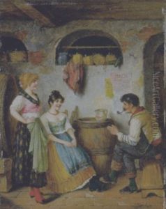 Scena In Interno by Carl Ostersetzer