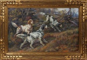 Three Irish Setters by Edmund Henry Osthaus