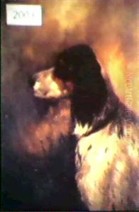 Portrait Of A Hunting Dog by Edmund Henry Osthaus
