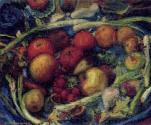 Still Life With Fruit And Vegetables by Sam Ostrowsky