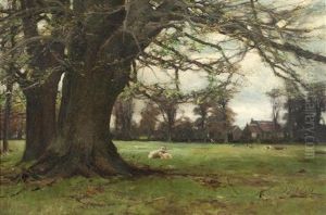 Springtime, The Miller's Park by John Hervey Oswald