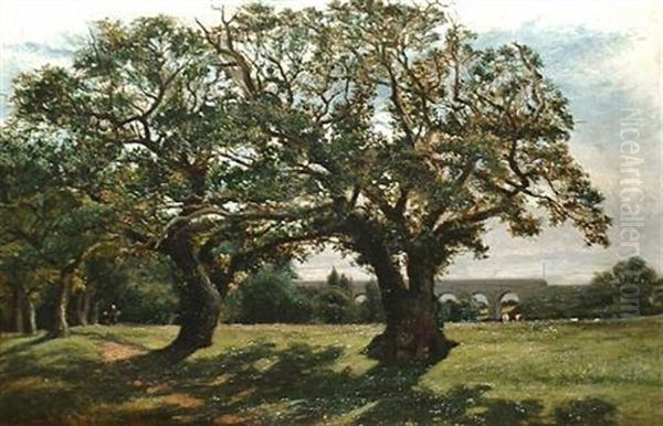 Sunshine And Shadow. Near Kings Gate - view 1