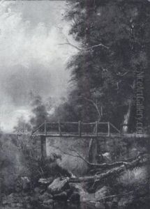 Brucke Uber Einen Bach by John Hervey Oswald