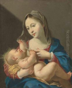 The Virgin And Child by Jacques Blanchard