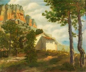 Paisaje Con Casa Paisaje Con Casa
