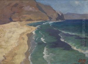 Seaside Landscape by Nicholaos Othoneos