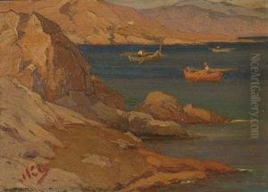 Rowing On A Sunny Day by Nicholaos Othoneos