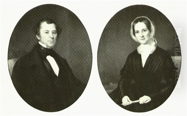 Mr. And Mrs. Holmes Hinkley (pair) - view 1