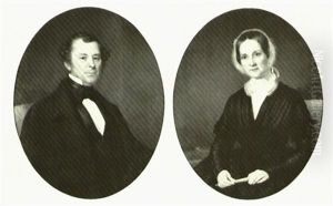 Mr. And Mrs. Holmes Hinkley (pair) by Bass Otis