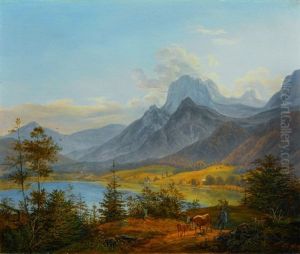Attersee Mit Blick Auf Das Hollengebirge