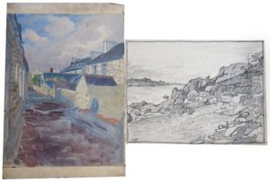 Paysages (4 Works) by Lucien Ott