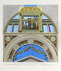 Ohne Titel, Pl.11 (from Biblischen Szenen Der Raffaels In Den Vatikan-loggien, After Pietro Camporesi Und Gaetano Savorelli) by Giovanni Ottaviani