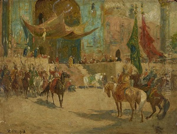 Orientalische Palastszene - view 1