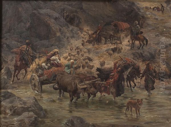 Crossing A Ford - view 1
