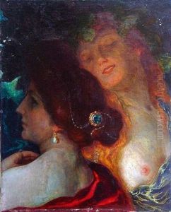 Bacchanten by Alexander Karl von Otterstedt