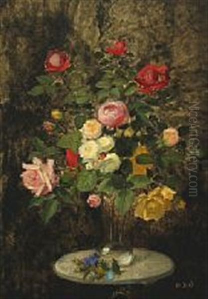 Still Life With A Bouquet Of Roses - view 1