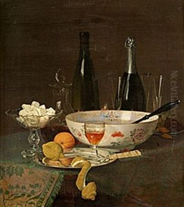 Stilleben Med Balskal Och Konfekt by Otto Didrik Ottesen