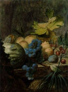 Stilleben Med Frukter by Otto Didrik Ottesen