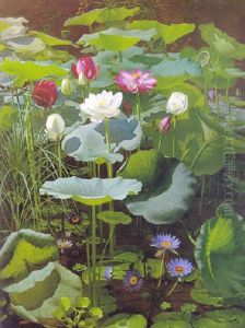 Lily Pond by Otto Didrik Ottesen