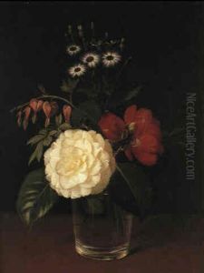 Gardenia, Kamelia Og Lijtnantshjerte I Et Glas by Otto Didrik Ottesen