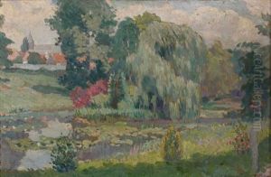 L'etang Robiano by Henri Ottmann