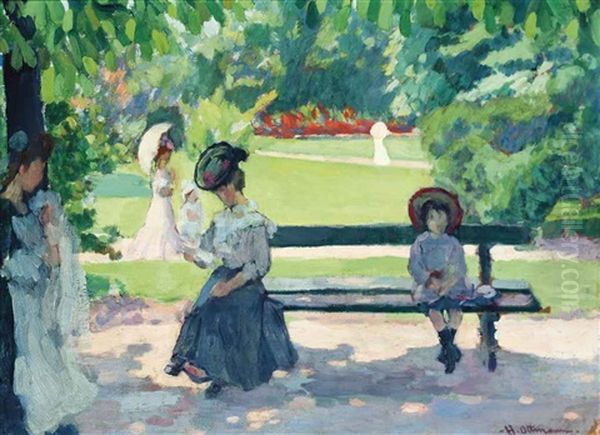 La Lecture, Jardin Du Luxembourg - view 1