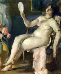 Nu Au Miroir