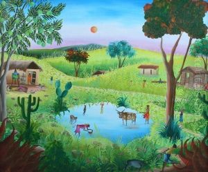 The Watering Hole by Pharamond Blanchard