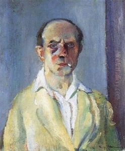 Autoportrait Au Visage Tumefie