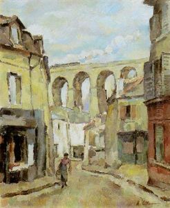 Maisons Et Viaduc Maisons Et Viaduc