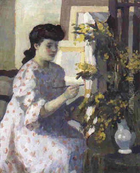 La Femme Au Chevalet - view 1