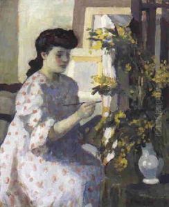 La Femme Au Chevalet