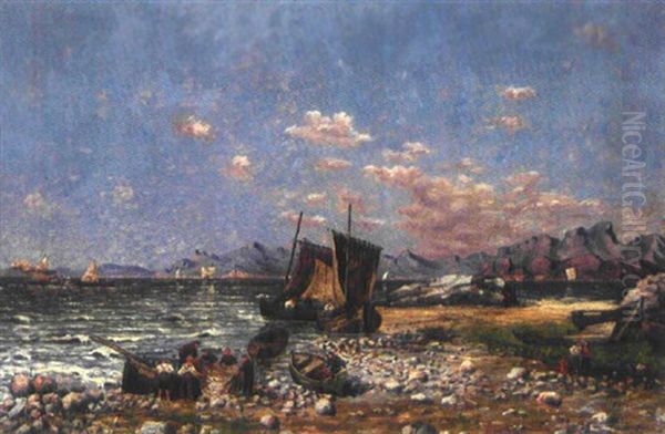Norwegische Fjordlandschaft - view 1