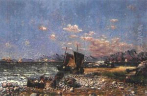 Norwegische Fjordlandschaft by Alfred Otto