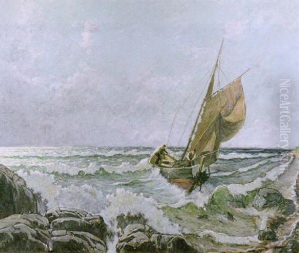 Boot In Der Brandung - view 1