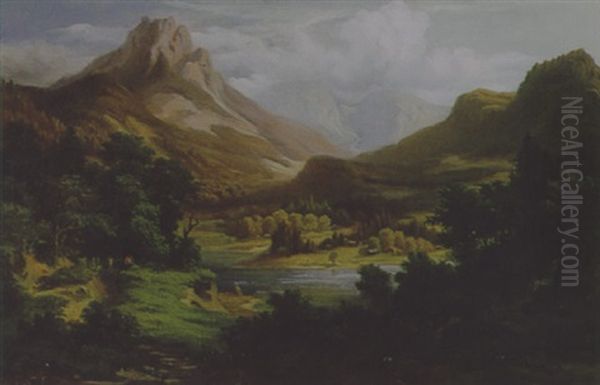 Landschaft Mit Wanderern - view 1