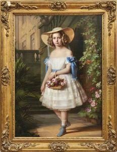 Bildnis Der Prinzessin Elisa Friederike Von Radziwill by Johann Samuel Otto
