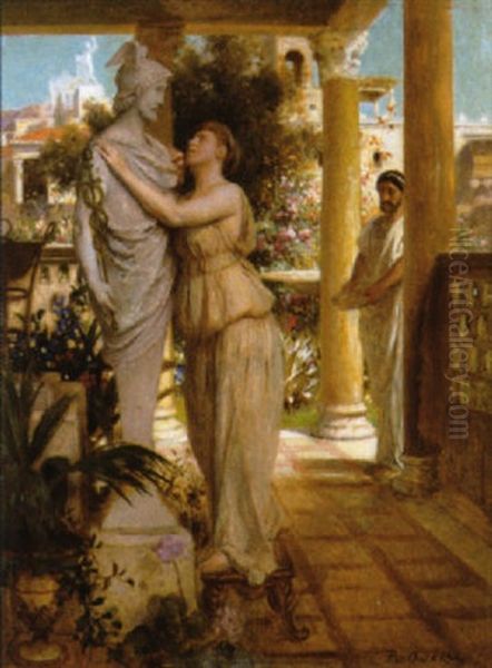 Devant La Statue De Petronius - view 1
