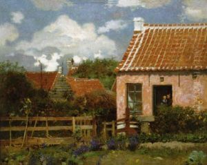 Gezicht Te Knokke by Pierre Jan van der Ouderaa