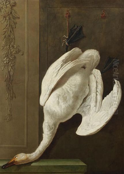 A Still Life Of A Swan - view 1