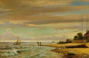 Paesaggio Costiero Tra Helsinger E Kronborg