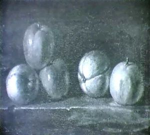 Nature Morte D'oranges Et De Pommes