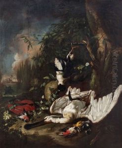 Groses Jagdstillleben by Jean-Baptiste Oudry