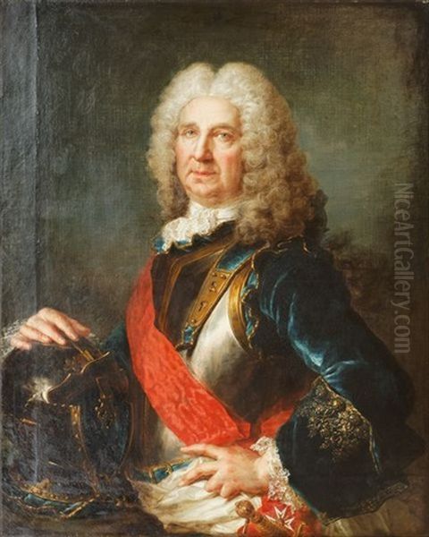 Portrait De Francois De Joubert De La Bastie, Lieutenant General Des Armees Du Roi, Grand-croix De Saint-louis - view 1