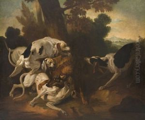 La Chasse Au Loup by Jean-Baptiste Oudry
