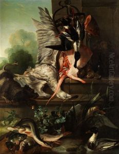 Grosses Jagdstillleben by Jean-Baptiste Oudry