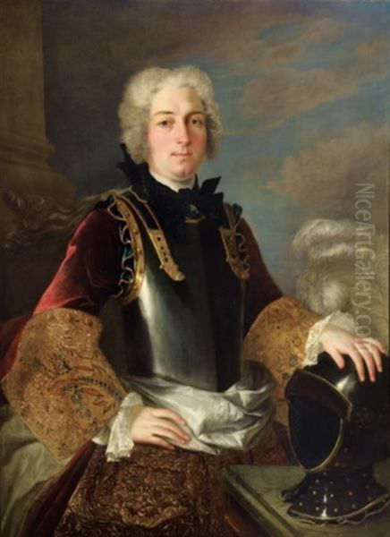 Portraits De Gentilshommes En Armure (pair) - view 1