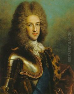 Half Length Portrait Of James Stuart, The Old Pretender