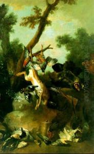 Jagdstilleben by Jean-Baptiste Oudry